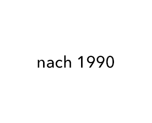 nach 1990